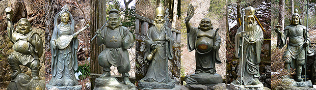 榛名神社の七福神