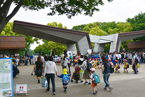 昭和記念公園・入場ゲート（西立川）