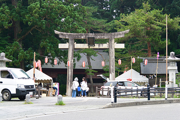 羽黒山・鳥居
