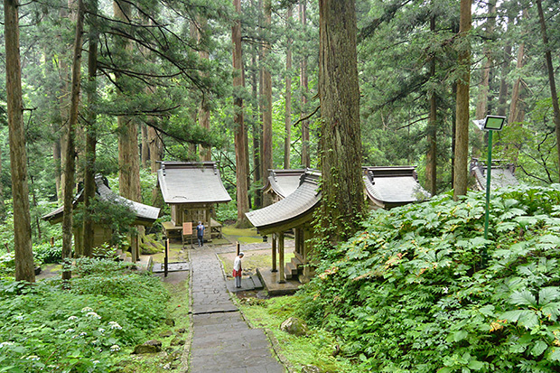 継子坂の下には六つの末社
