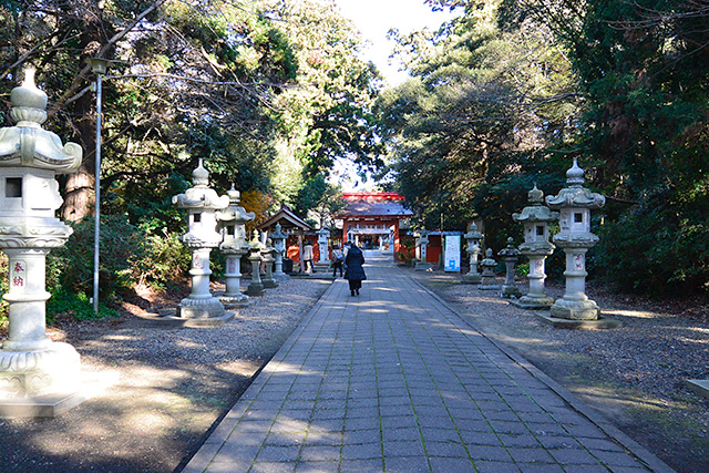 息栖神社・参道