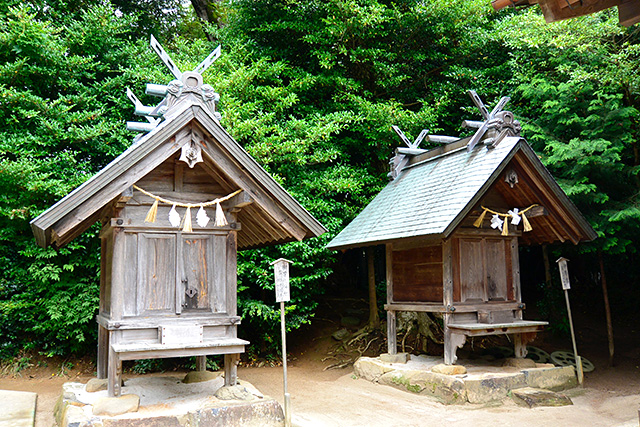 イナダヒメの父脚摩乳（アシナヅチ）神社と伊勢宮