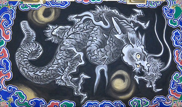 日光東照宮・陽明門の天井画