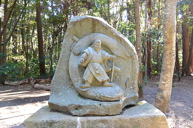 ナマズを封印する鹿島の神