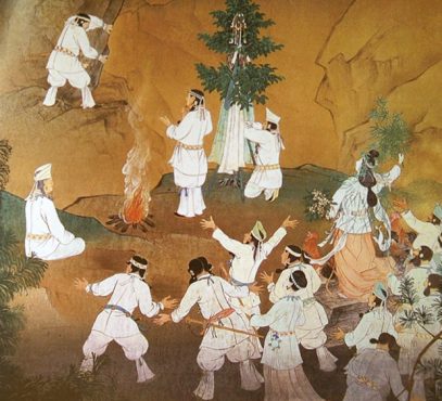 アマテラスと天岩屋戸(あまのいわと)伝説