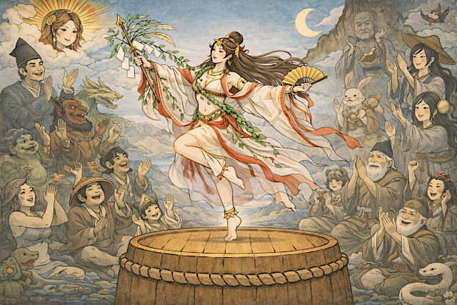 アメノウズメの舞