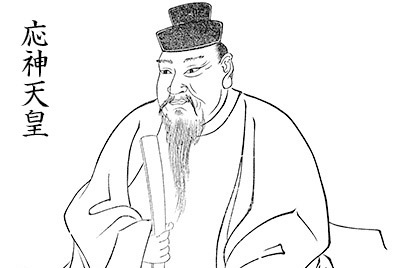 第15代応神天皇、三人の御子に分治を命ずる。太子の出生の物語