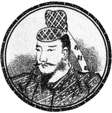 第22代清寧天皇（せいねい）と二人の少年（皇子）の舞