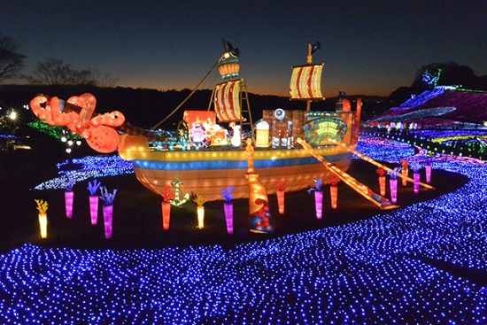 【東京ドイツ村】ウインターイルミネーション2021〜22　おかしな⁉︎　お菓子な？