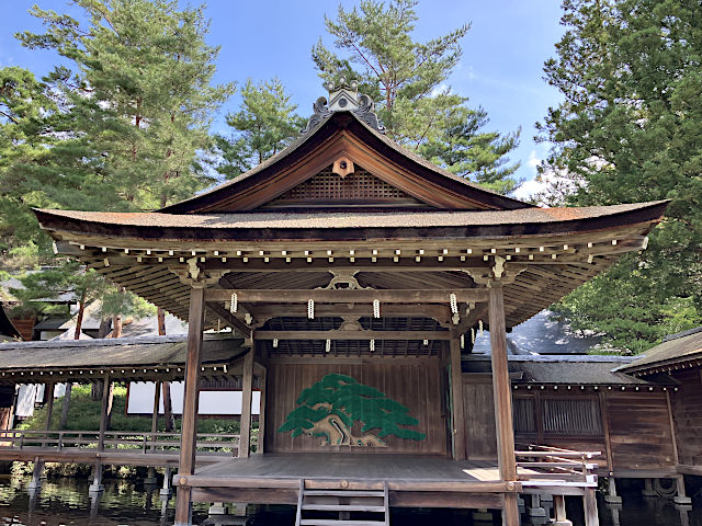 身曾岐神社・能舞台