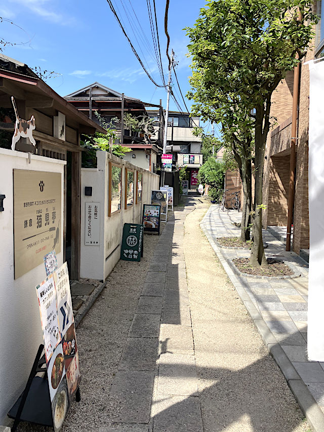 若宮大路から小町通り
